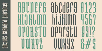 Gottyes Font Poster 2