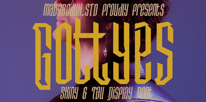 Gottyes Font Poster 1