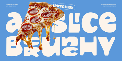 Trimen Drawing Font Poster 6