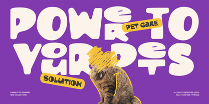 Trimen Drawing Font Poster 4