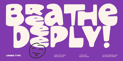 Trimen Drawing Font Poster 8