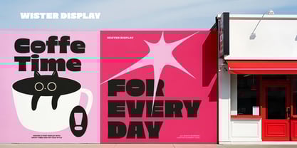 Wister Font Poster 2