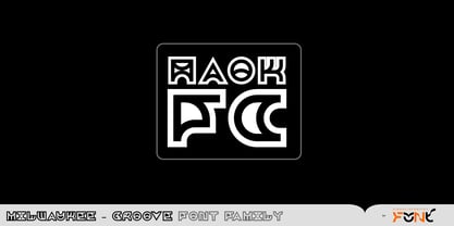 Milwaukee Groove Font Poster 10