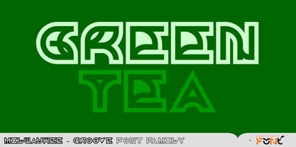 Milwaukee Groove Font Poster 6