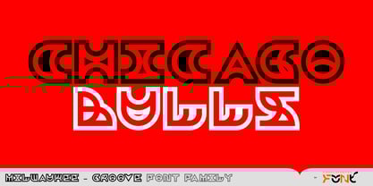 Milwaukee Groove Font Poster 14