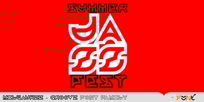 Milwaukee Groove Font Poster 11