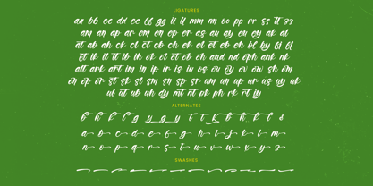 Bumlay Otican Font Poster 15