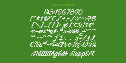 Bumlay Otican Font Poster 14