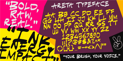 Areta Font Poster 5