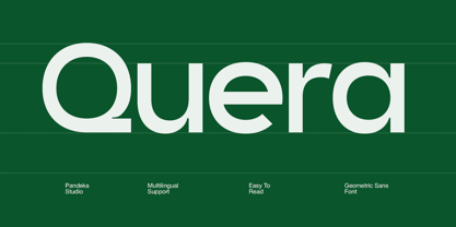 Quera Font Poster 1