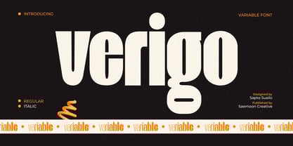 Sc Verigo variable Font Poster 1