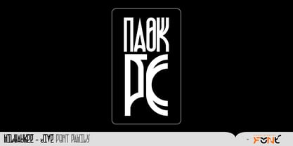 Milwaukee Jive Font Poster 9