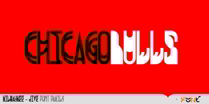 Milwaukee Jive Font Poster 14