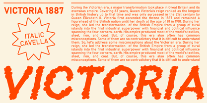 Cavella Font Poster 2