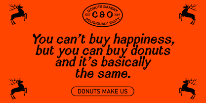 Cavella Font Poster 3