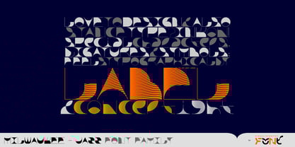 Milwaukee Jazz Font Poster 15