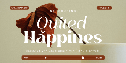 Quited Happines Font Poster 1