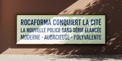 Rocaforma Font Poster 7