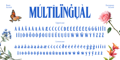 Goldive Estharose Font Poster 11