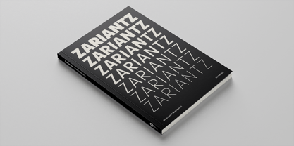 Zariantz Book Font Poster 12
