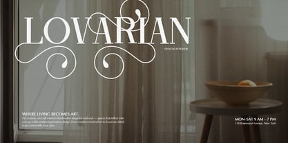 Ronale Classic Font Poster 4