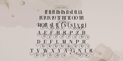 Ronale Classic Font Poster 12