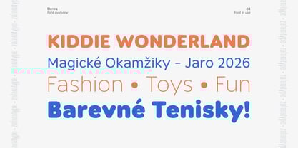 Etenira Font Poster 4