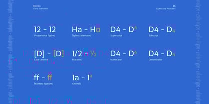 Etenira Font Poster 10