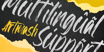 Artmash Font Poster 6