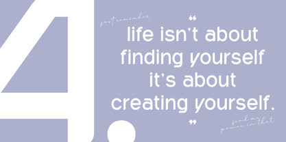 Ovaline Font Poster 4