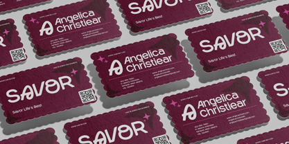 Ovaline Font Poster 7