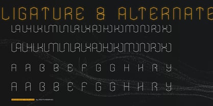 Eqlarc Font Poster 12