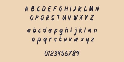 Omber Font Poster 4