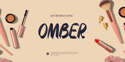 Omber Font Poster 1