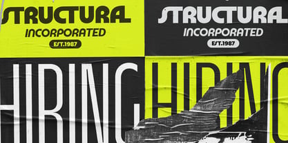 DT Synthaxel Sans Font Poster 13