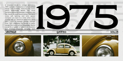 Qatteo Font Poster 4