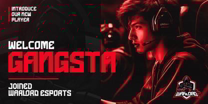 Warcry Font Poster 3