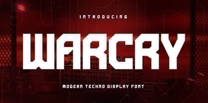 Warcry Font Poster 1
