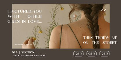 Raffin Font Poster 7