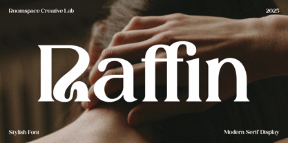 Raffin Font Poster 1