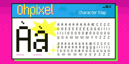 Ohpixel Font Poster 10