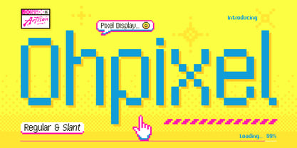 Ohpixel Font Poster 1