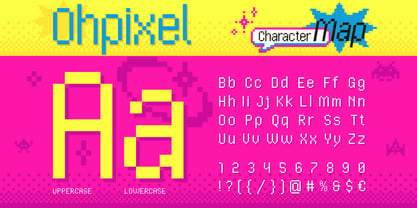 Ohpixel Font Poster 2
