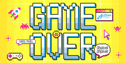 Ohpixel Font Poster 11