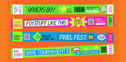 Ohpixel Font Poster 8