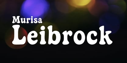 Murisa Leibrock Font Poster 1