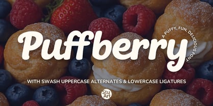 Puffberry Font Poster 1