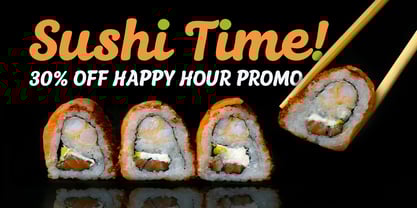 Puffberry Font Poster 6