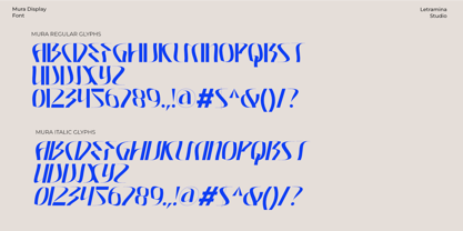 Mura Font Poster 9