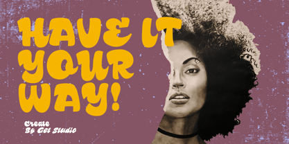 Chicoe Font Poster 7